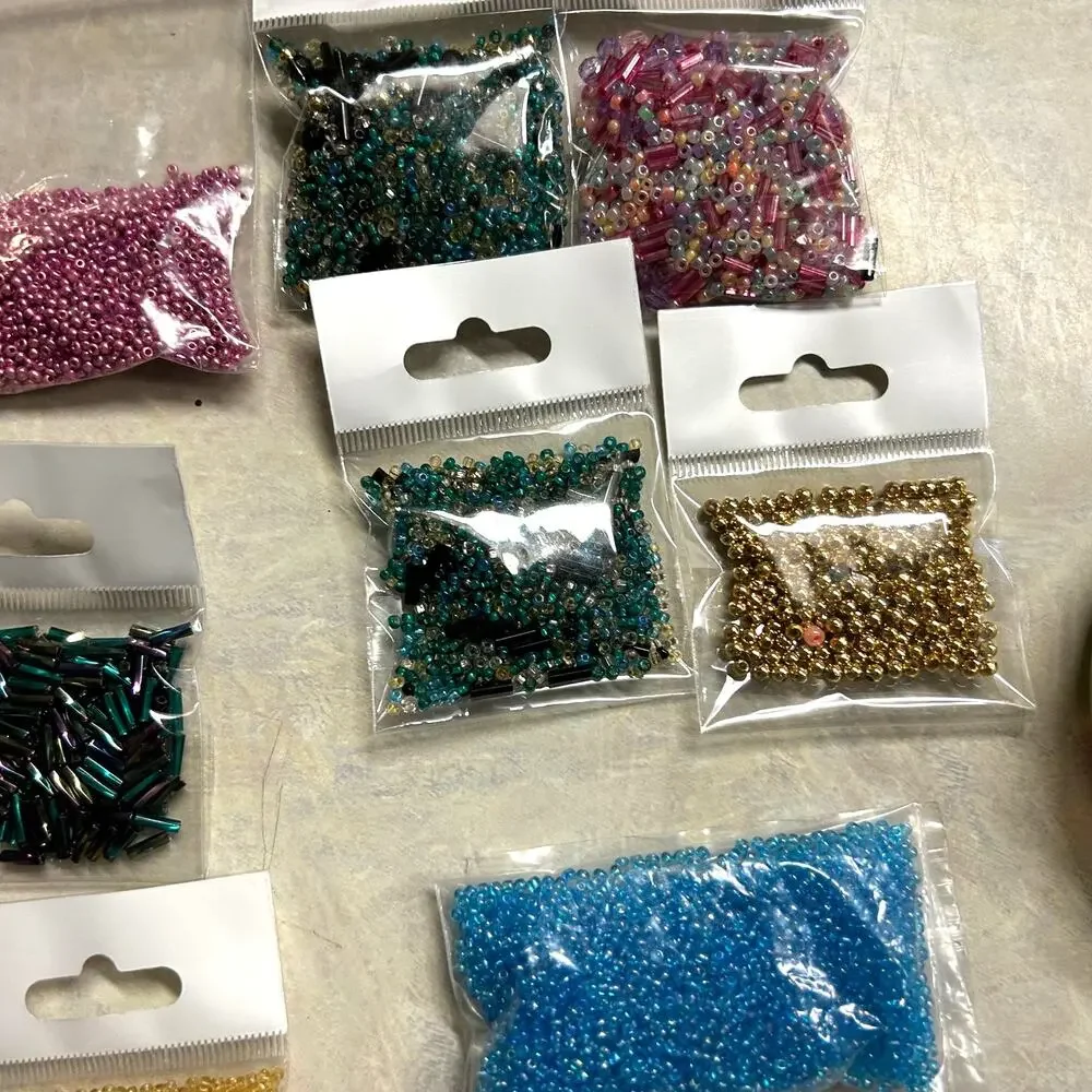 Beads‎ for Crafting or Jewelry Making Assorted Styles and Sizes Loose